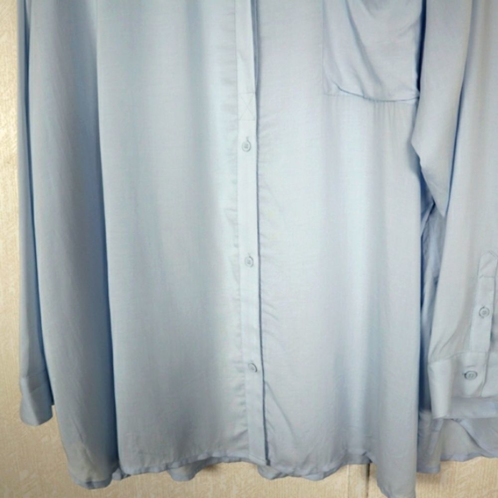 New Melrose and Market blue shirt size 3x - Picture 3 of 9